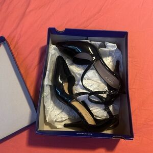 Apt. 9 Shiny Black Women's Heels